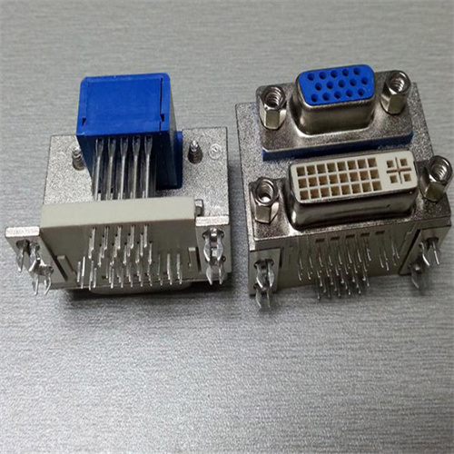 	D-SUB Connector, VGA+DVI Stacked type PX-119
