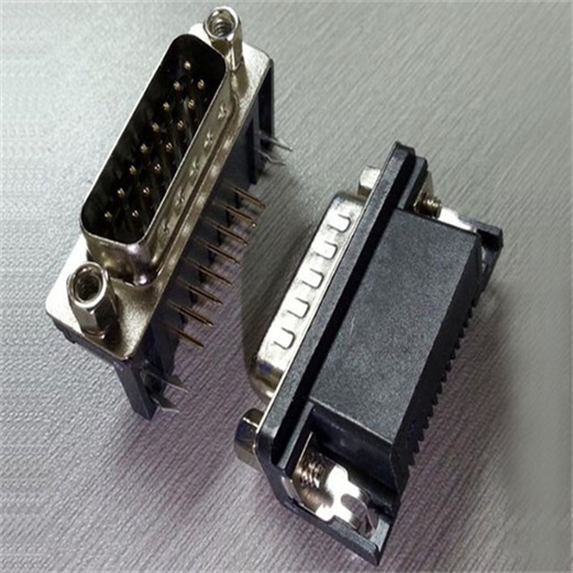 DR 2 Row D-SUB Connector,9P 15P 25P 37P Male Female Right angle,9.4mm PX-515 & PX-515C