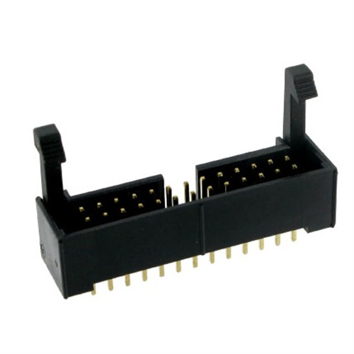 	2.54mm Pitch Box Header Connector With Latch PX-202F
