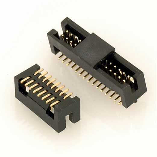 1.27x1.27mm Pitch Box Header Connector Height 5.7mm PX-202CB