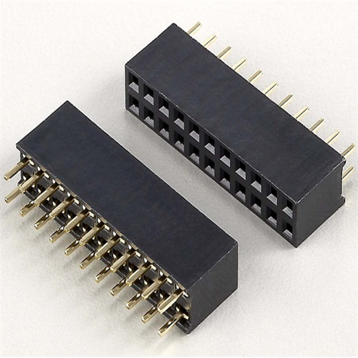 	2.54mm Pitch Female Header Connector Height 11.0mm PX-208-11.0