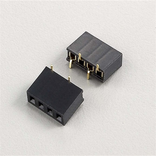 	2.54mm Pitch Female Header Connector Height 7.1mm PX-208Y-7.1