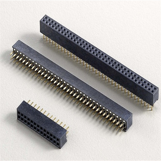	1.27mm Pitch Female Header Connector Height 4.3mm PX-208C-4.3 & PX-208CA-4.3